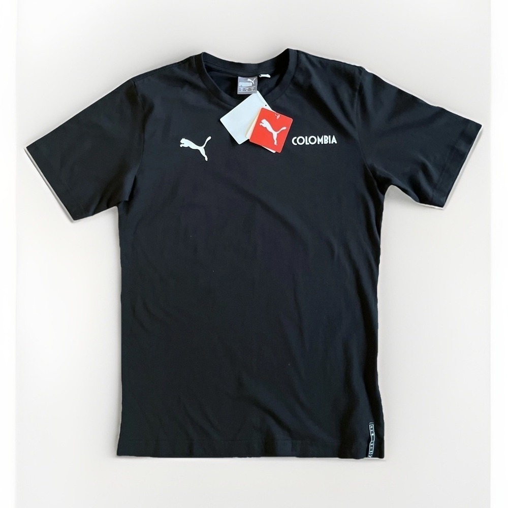Puma Shirt Mens Medium Colombia Soccer Football Graphic T-Shirt New Tags